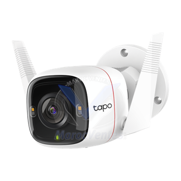Caméra IP de Vidéosurveillance WiFi Outdoor 4MP (IP66) 2K (2560x1440), 2.4 GHz, 2T2R
